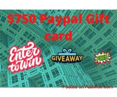 Get a gift card Value  up to $750.00 for doing NOTHING
