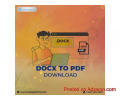 Buy DOCX to PDF Converter and Convert Just in One Click