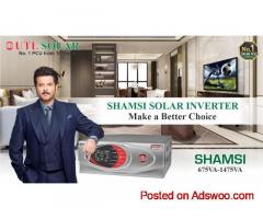 Why is SHAMSI the Best Solar Inverter for You?