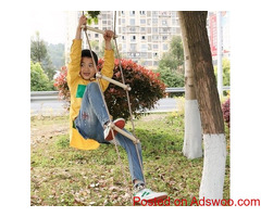 5 Step Climbing Wooden Rope Ladder