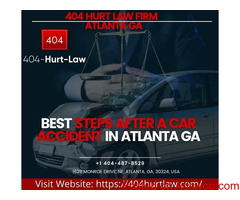 Steps to Take After a Car Accident in Atlanta