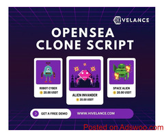 Create Your Own Kingpin of NFT Marketplace Like Opensea