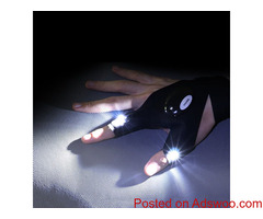 LED Light Work Gloves