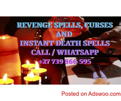 GET THE REVENGE YOU CRAVE FOR USING REVENGE SPELLS, CURSES N JINX BY BLACK MAGIC EXPERT