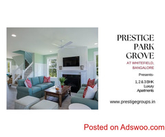 Prestige Park Grove Whitefield - Modern Flats For Sale In Bangalore