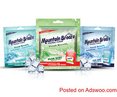 Mouth Freshener Strips in india | Mouth freshener after food | Mountain Breeze
