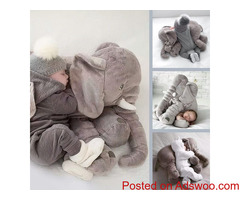 Baby Elephant Pillow Toy