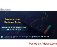 Cryptocurrency Exchange Script | Crypto Exchange Script | Bitcoin Exchange Script