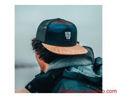 Mesh + Cork Flat-Rim ECO Cap