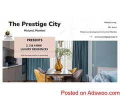 The Prestige City Yogi Hills Mulund Mumbai - Discover A Quality Of Life That Is Truly Unique