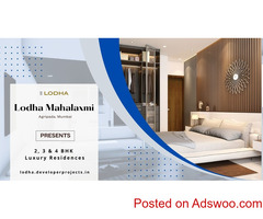 Lodha Mahalaxmi Agripada Mumbai - Live In A Home Overlooking A Pristine Natural Splendour
