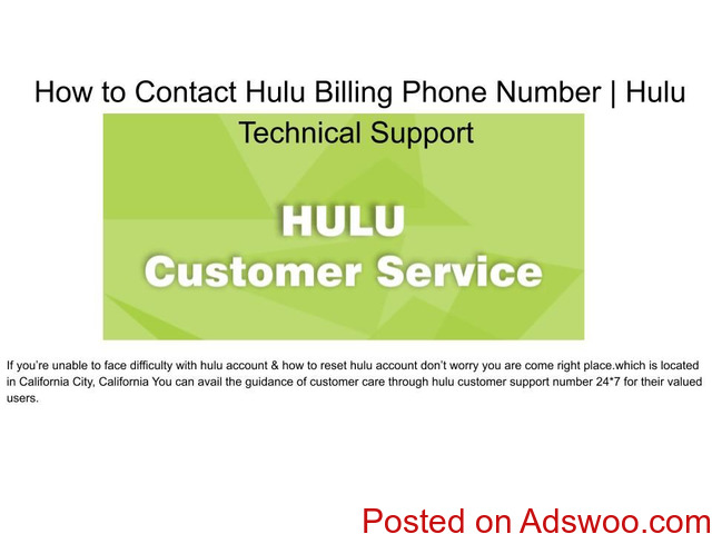 Hulu Account Sign In Toll-Free Call us +1-800-693-6811 For login - 1/1