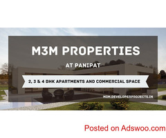 M3M Panipat Haryana - Abundance Redefined Space Styled Up