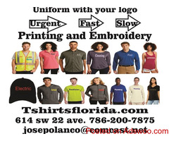 PRINTING AND EMBROIDERY