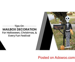 Tips On Mailbox Decoration For Halloween, Christmas, And Every Fun Festival