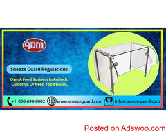 Hurry Up A New Venture Of Sneeze Guard Regulations In The USA