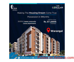 Gated community apartments in warangal | GBR Infra