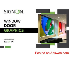 Window and Door Vinyl Graphics in Cape Coral, FL