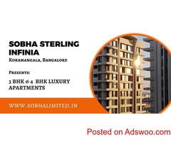 Sobha Sterling Infinia Koramangala Bangalore - Residential Apartments In HSR Layout