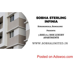 Sobha Sterling Infinia Koramangala Bangalore - Residential Apartments In HSR Layout
