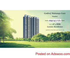 Godrej Matunga East Mumbai - The Real Place Where You Can Find Quality In Everything