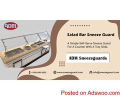 Order Salad Bar Sneeze Guard To Boost Hygiene And Safety In Surrounding