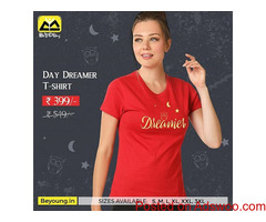 Buy Amazing T shirts for Womens Online India at Beyoung