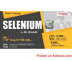 ????Attend Free Online Demo On Selenium by Mr. Bharath