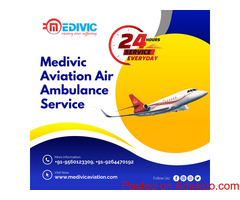 Take The Advanced Air Ambulance in Bangalore with all Medical Convenience from Medivic Avaition