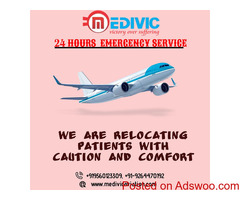 24Hours Emergency Air Ambulance in Hyderabad by Medivic with All Medical Solution
