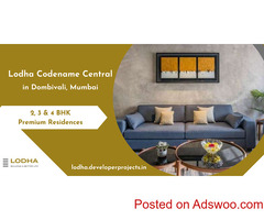 Lodha Codename Central - Brighter Homes. Livelier Lives At Dombivali Mumbai