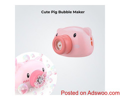 Cute Pig Bubble Maker !!