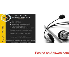At ADS247365 You Will Also Get BPO, KPO IT Enabled Services