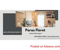 Paras Floret Sector 58 At Gurugram - A Well Planned Community