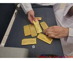 22caract gold bar for sale at a good price