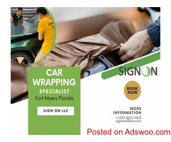Car wrapping specialist in Fort Myers, FL