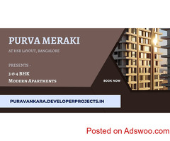 Upcoming Purva Meraki Project In Bangalore - Cherish The Tranquil Nature