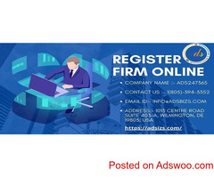ADS247365 is one of the best Register Firm Online