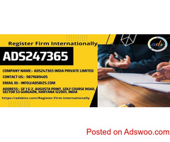 With Us, You Can Register Your Firm Internationally With An Easy Process.