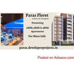 Paras Floret Sector 58, Gurugram - An Exquisite Lifestyle