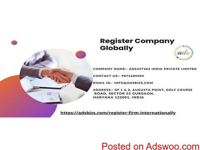 Without Your Presence, We Register Your Company Globally - 1/1