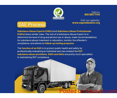 FMCSA SAP Program – For recovery from Substance Abuse. - 8006837745