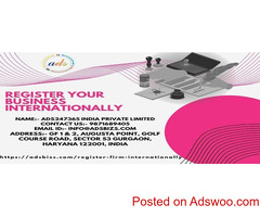 Open a Register your Business Internationally level | ADS247365