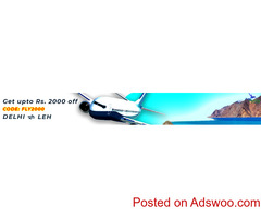 Find air tickets from Leh to Delhi | Get up to 50% | Liamtra