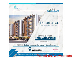 Premium 2 and 3 Bhk flats in warangal  | GBR Infra