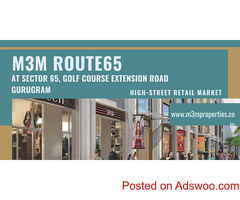M3M Route65 at Sector 65 Gurgaon | Let The Sun Rise On Your Business