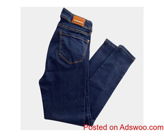 Navy Blue Skinny Jeans For Women By Greenx Jeans