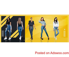 Navy Blue Skinny Jeans For Women By Greenx Jeans
