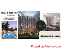 M3M Sector 58 Gurugram - Fantastic Spread For Beautiful Homes