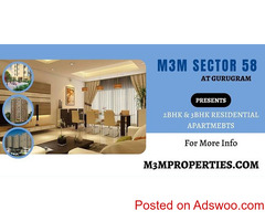 M3M Sector 58 Gurugram - Fantastic Spread For Beautiful Homes